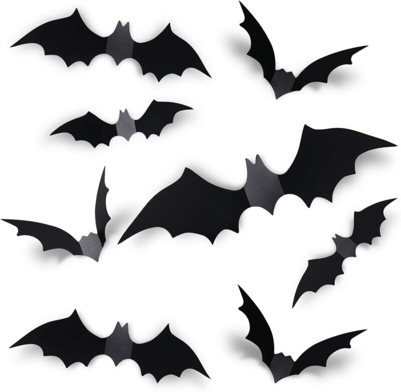Coogam Halloween Bats Decoration
