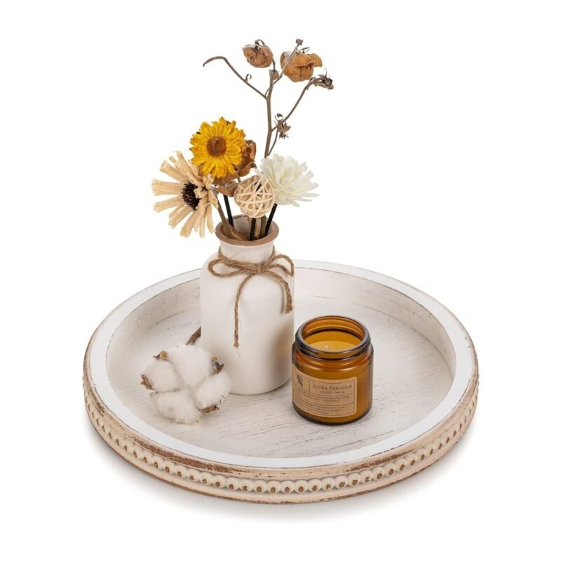 Hanobe Decorative Serving Tray Wood