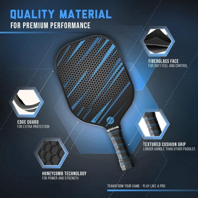 JP WinLook Premium Pickleball Paddles Set - Image 2
