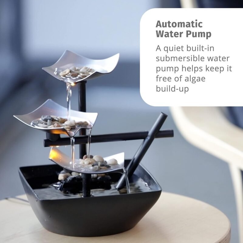 Homedics Tabletop Water Fountain - Image 3