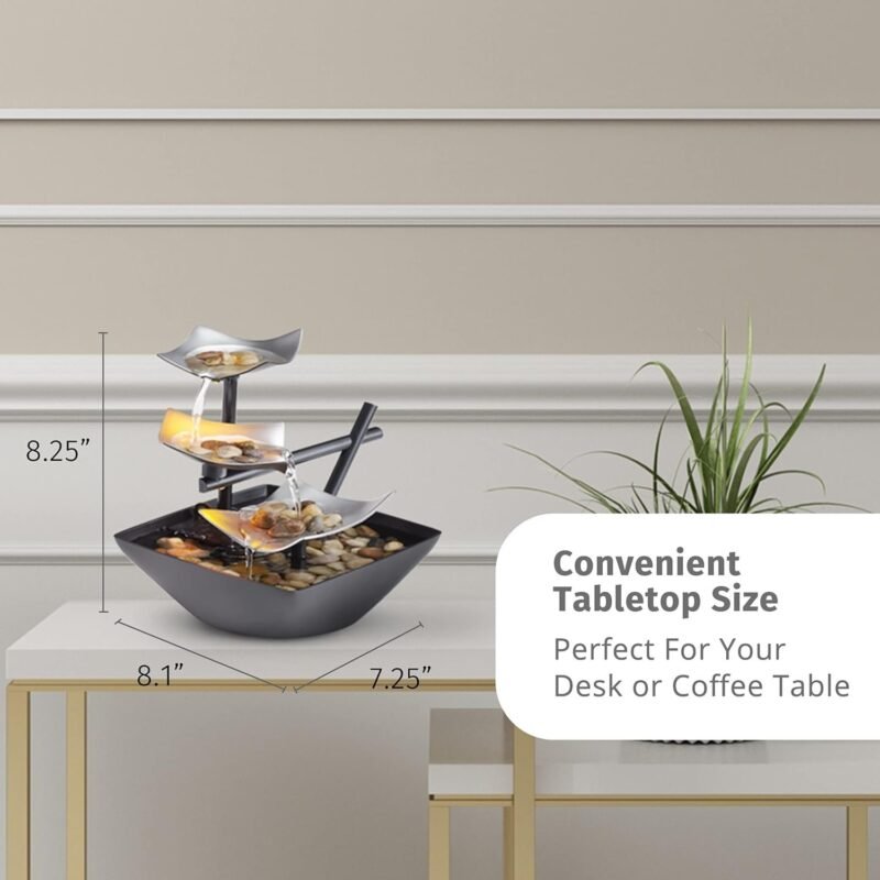 Homedics Tabletop Water Fountain - Image 2