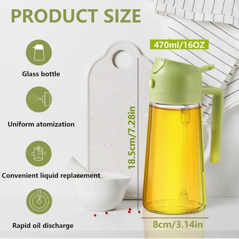 Olive Oil Dispenser & Sprayer Bottles - Image 2