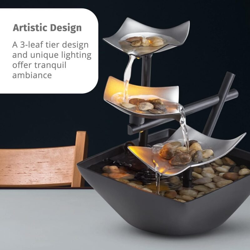 Homedics Tabletop Water Fountain - Image 5