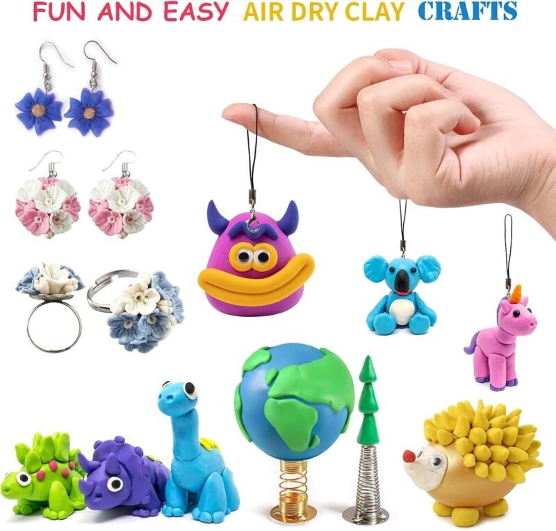 Air Dry Modeling 36 Colors Clay Kit - Image 5