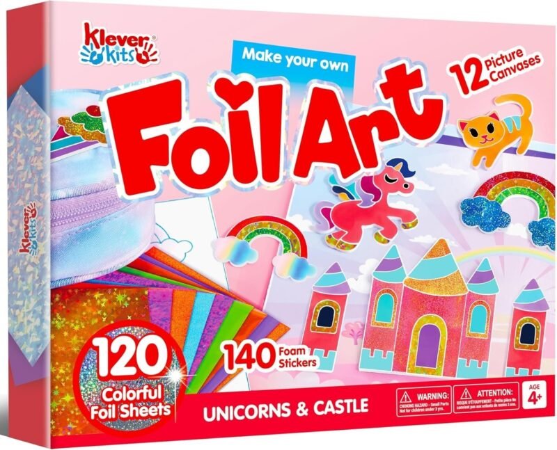 Klever Kits Foil Art Kit for Kids