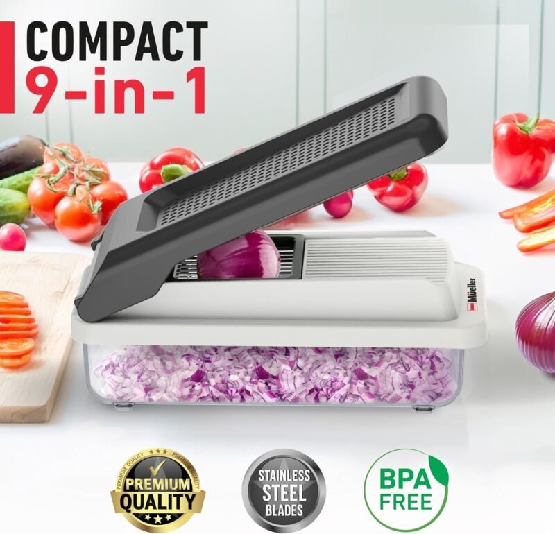 Mueller Vegetable Chopper 9 Blade - Image 2