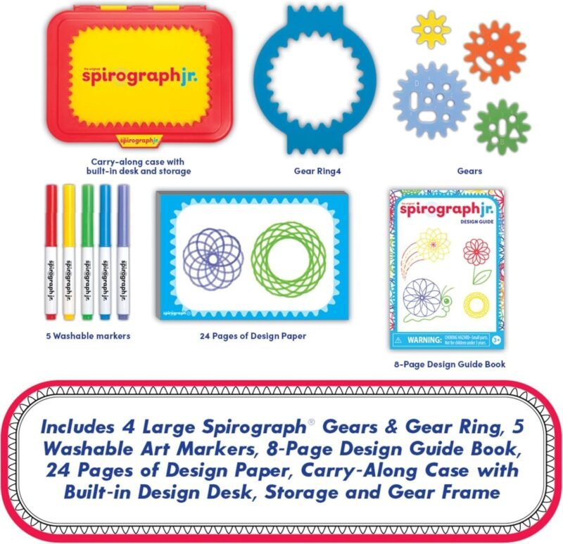 Spirograph Gears Spiral Drawing Art - Image 5